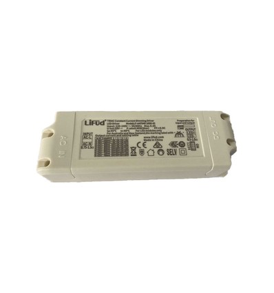 40W dimbare LED driver - 700mA, Triac fasedimming, flicker free, voor LED panelen