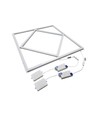 Hexagon Diamant 60x60 LED-paneel, 60W - 100lm/W, witte rand