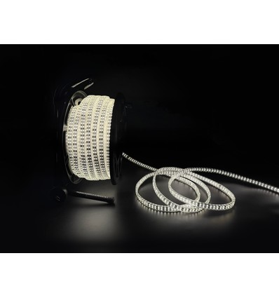 50m 360° werklamp LED-strip op haspel - 230V, IP67, 360 LED/m, 12W/m, 1500 lm/m
