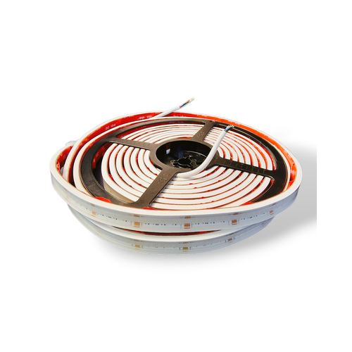 HiluX RGBW COB LED Strip 24V, 18W/m, RGB+2700K, Ra90, IP67 - 5 meter