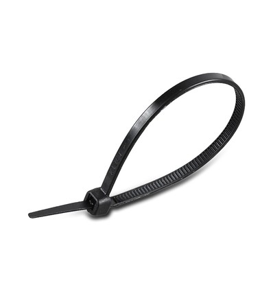 100 stuks Kabelbinders 20 cm - Breedte 3,5mm zwart