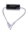 Flikkervrije stekker voor 230V LED strip Neon COB - Inclusief eindkap, flikkervrij, 230V