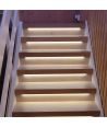 11W per trede Trap LED COB-strip-set - 24V DC, IP20, Tot 16 treden