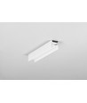 2m aluminium profiel COZY12 C/U1 - Wit gelakt, opbouw, LED profiel