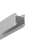 1m aluminium profiel LINEA20 EE7F/TY - Geanodiseerd, opbouw, LED profiel
