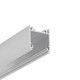 1m aluminiumprofiel LINEA20 EE7F/TY - Onbewerkt aluminium, opbouw, LED-profiel