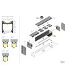2m aluminium profiel LINEA20 EE7F/TY - Geanodiseerd, opbouw, LED profiel