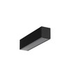 2m aluminium profiel LINEA20 EE7F/TY - Zwart geanodiseerd, opbouw, LED profiel
