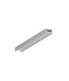 1m aluminium profiel SLIM8 AC2/Z - Geanodiseerd, opbouw, LED profiel