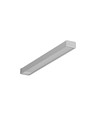 1m aluminium profiel SLIM8 AC2/Z - Geanodiseerd, opbouw, LED profiel