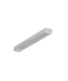 1m aluminiumprofiel SLIM8 AC2/Z - Onbewerkt aluminium, opbouw, LED-profiel