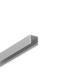 2m aluminium profiel SMART10 AC2/Z - Geanodiseerd, opbouw, LED profiel