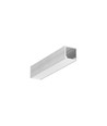 2m aluminiumprofiel SMART16 BC3/U4 - Onbehandeld aluminium, opbouw, LED-profiel