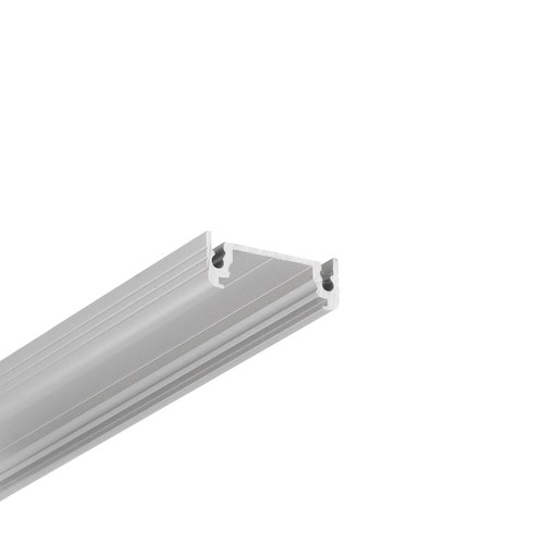 1m aluminium profiel SURFACE14 EE7F/TY - Geanodiseerd, opbouw, LED profiel