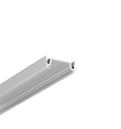 1m aluminium profiel SURFACE14 EE7F/TY - Geanodiseerd, opbouw, LED profiel