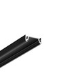 2m aluminium profiel SURFACE14 EE7F/TY - Zwart geanodiseerd, opbouw, LED profiel