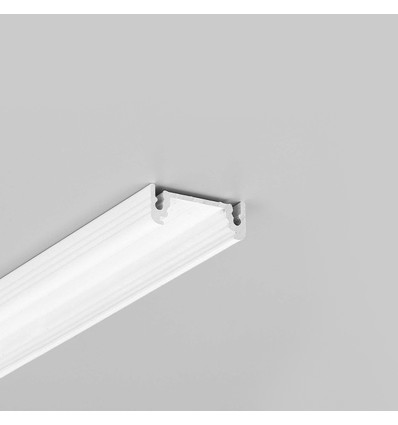 2m aluminium profiel SURFACE14 EE7F/TY - Wit gelakt, opbouw, LED profiel