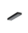 2m aluminiumprofiel SURFACE14.V2 EE7F/Y - Zwart geanodiseerd, opbouw, LED-profiel