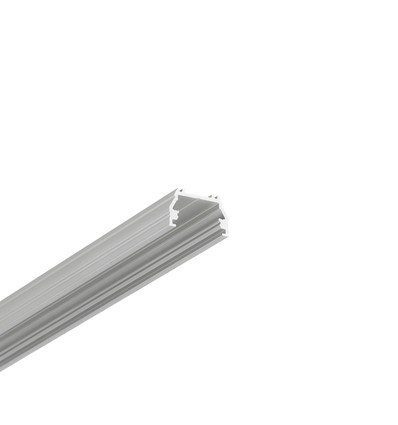 1m aluminium profiel UNI12 BCD/U - Geanodiseerd, opbouw, LED profiel