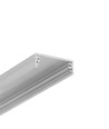 1m aluminiumprofiel WIDE24 G/W - Onbehandeld aluminium, opbouw, LED-profiel