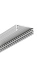 2m aluminiumprofiel WIDE24 G/W - Geanodiseerd, opbouw, LED-profiel