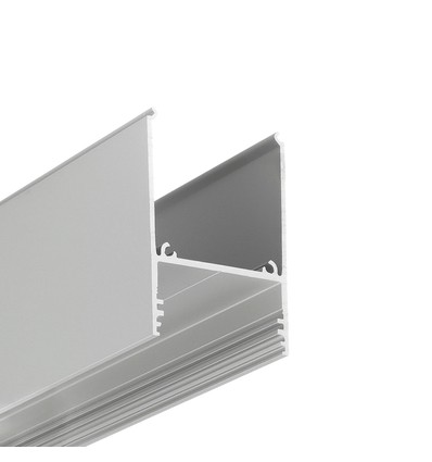 1m aluminiumprofiel COMBO30-01 ACDE-9 - Geanodiseerd, opbouw, LED-profiel