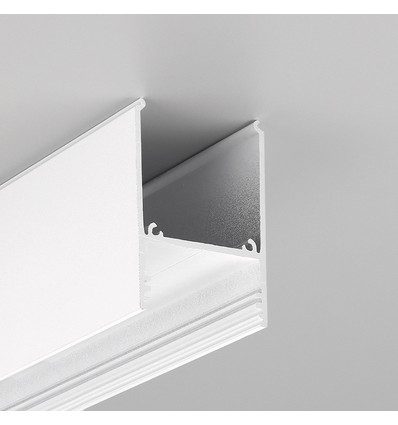 1m aluminiumprofiel COMBO30-01 ACDE-9 - Wit gelakt, opbouw, LED-profiel