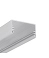 1m aluminiumprofiel LOWI C10 - Onbewerkt aluminium, opbouw, LED-profiel