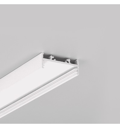 1m aluminium profiel VARIO30-01 ACDE-9/TY - Wit gelakt, opbouw, LED profiel