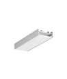2m aluminium profiel VARIO30-01 ACDE-9/TY - Geanodiseerd, opbouw, LED profiel