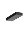 2m aluminiumprofiel VARIO30-01 ACDE-9/TY - Zwart geanodiseerd, opbouw, LED-profiel