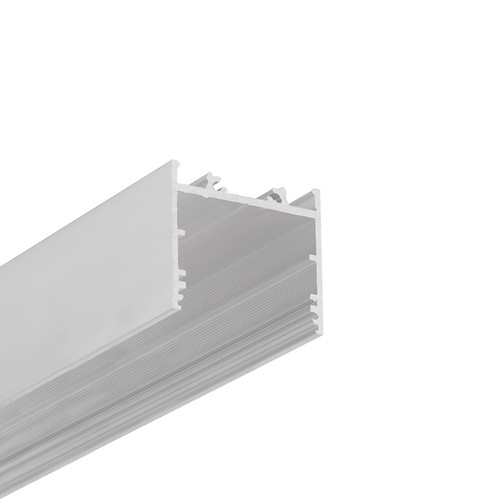 1m aluminiumprofiel VARIO30-02 ACDE-9/TY - Onbewerkt aluminium, opbouw, LED-profiel