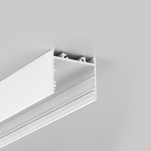 1m aluminium profiel VARIO30-02 ACDE-9/TY - Wit gelakt, opbouw, LED profiel