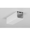 2m aluminiumprofiel VARIO30-02 ACDE-9/TY - Wit gelakt, opbouw, LED profiel