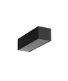 2m aluminiumprofiel VARIO30-02 ACDE-9/TY - Zwart geanodiseerd, opbouw, LED profiel