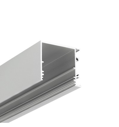1m aluminium profiel VARIO30-03 ACDE-9/TY - Geanodiseerd, opbouw, LED profiel