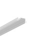 2m aluminiumprofiel DIAGONAL10 C - Onbehandeld aluminium, inbouw, LED-profiel