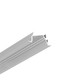 1m aluminium profiel DIAGONAL14 F/TY - Geanodiseerd, inbouw, LED profiel