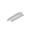 2m aluminium profiel DIAGONAL14 F/TY - Geanodiseerd, inbouw, LED profiel
