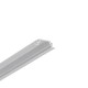 1m aluminiumprofiel GROOVE10 BC/UX - Onbehandeld aluminium, ingebouwd, LED-profiel