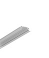 2m aluminium profiel GROOVE10 BC/UX - Geanodiseerd, ingebouwd, LED-profiel