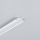 2m aluminium profiel GROOVE10.V2 A1C/U - Wit gelakt, inbouw, LED profiel