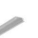 1m aluminiumprofiel GROOVE14 EE7F/TY - Onbehandeld aluminium, ingebouwd, LED-profiel