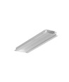 1m aluminiumprofiel GROOVE14 EE7F/TY - Onbehandeld aluminium, ingebouwd, LED-profiel