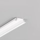 1m aluminium profiel GROOVE14 EE7F/TY - Wit gelakt, inbouw, LED profiel