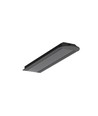 2m aluminium profiel GROOVE14 EE7F/TY - Zwart geanodiseerd, ingebouwd, LED profiel