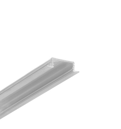 2m aluminiumprofiel GROOVE14.V2 BC3/Y - Onbewerkt aluminium, ingebouwd, LED-profiel