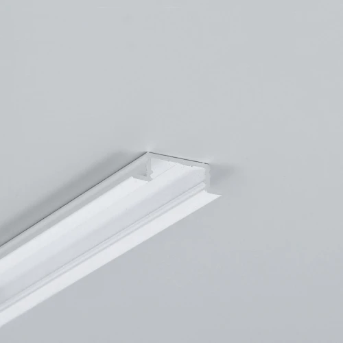 2m aluminium profiel GROOVE14.V2 BC3/Y - Wit gelakt, ingebouwd, LED profiel