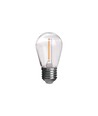 5 stuks E27 1W LED lamp - ST14, COB filament