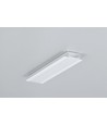 2m aluminium profiel GROOVE14.V2 BC3/Y - Wit gelakt, ingebouwd, LED profiel